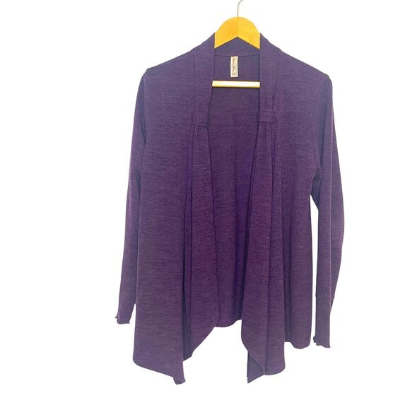 California Bloom Purple Women's Cardigan Sweater Size M‎ - Picture 1 of 10